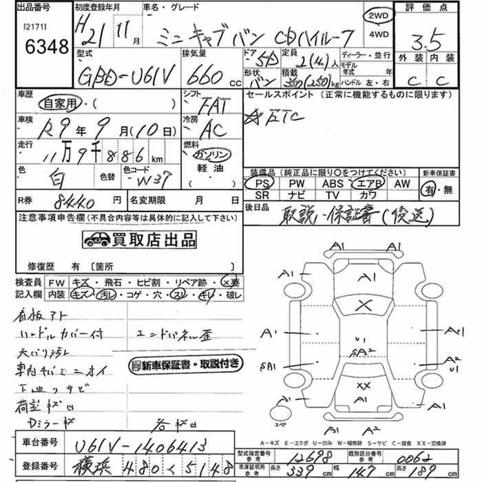 MITSUBISHI MINICAB