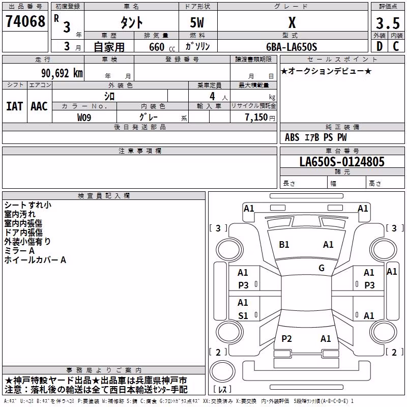 DAIHATSU TANTO