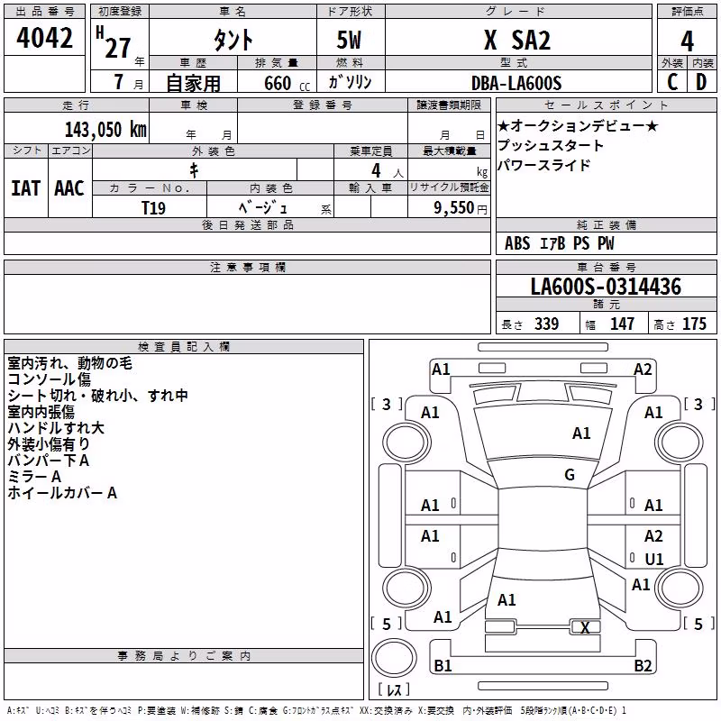 DAIHATSU TANTO