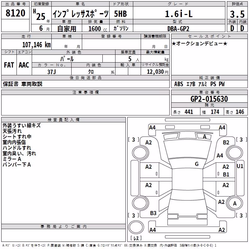 SUBARU IMPREZA