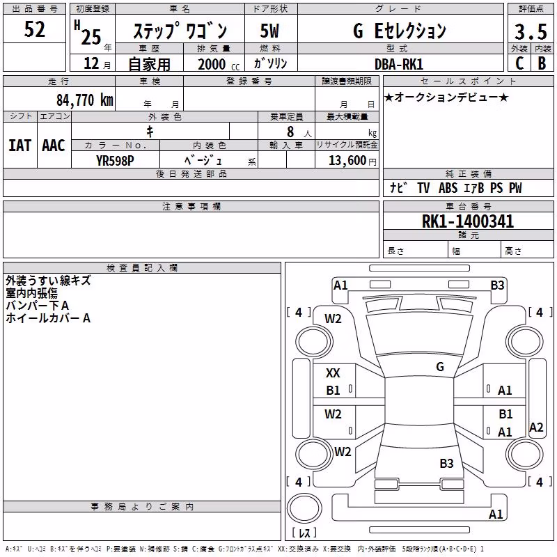 HONDA STEPWGN
