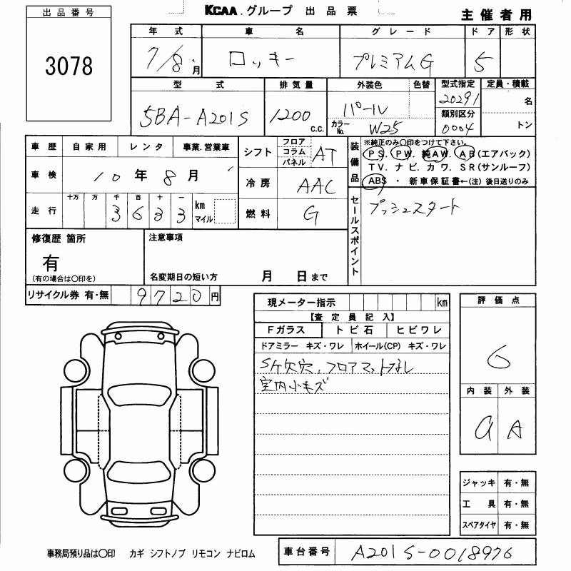 DAIHATSU ROCKY