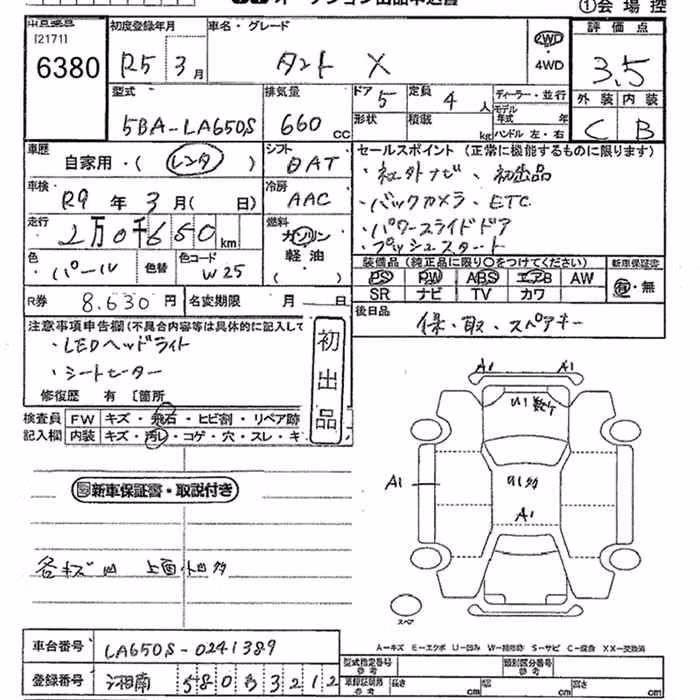 DAIHATSU TANTO