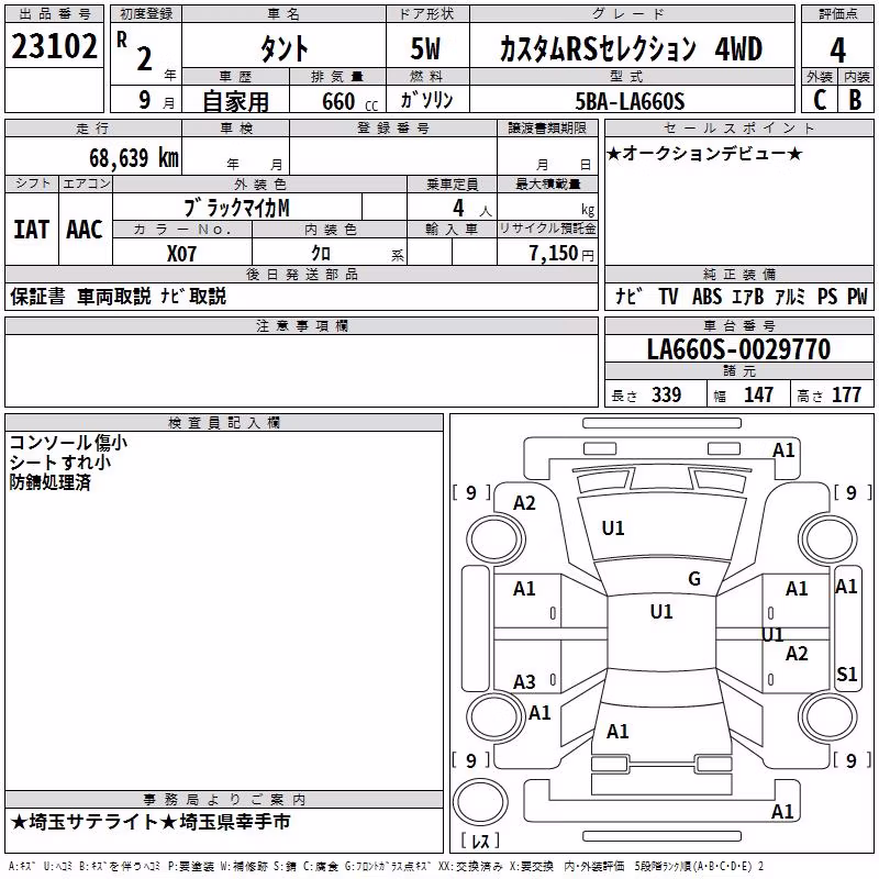 DAIHATSU TANTO