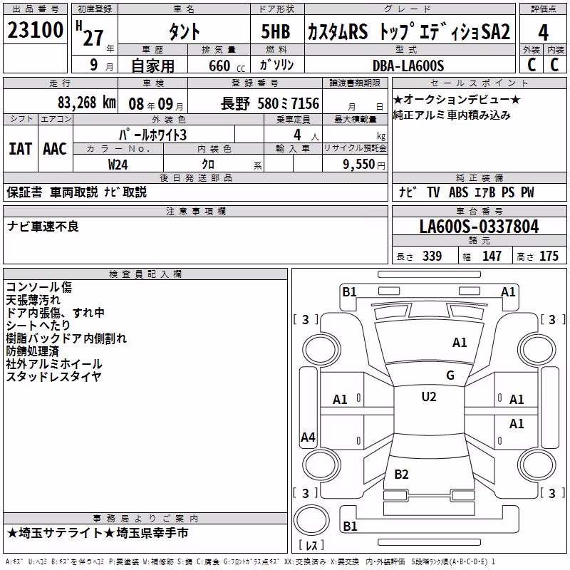 DAIHATSU TANTO