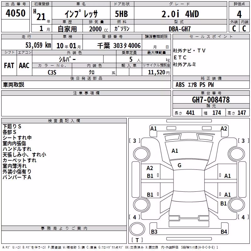 SUBARU IMPREZA