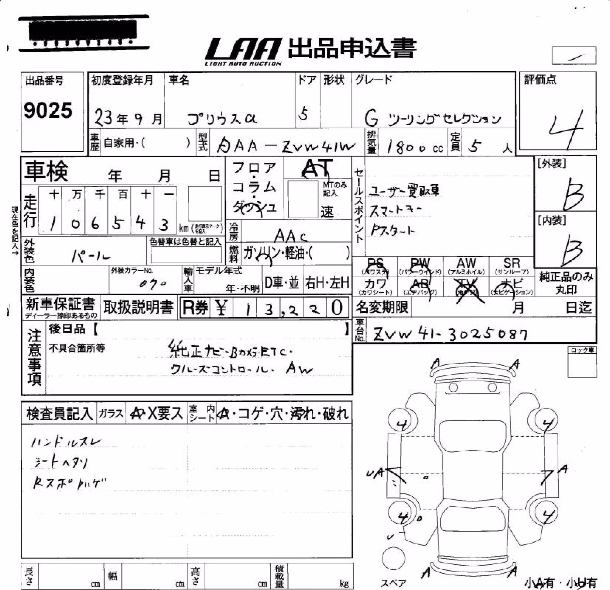 TOYOTA PRIUS ALPHA
