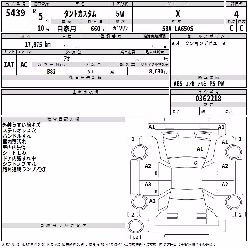 DAIHATSU TANTO