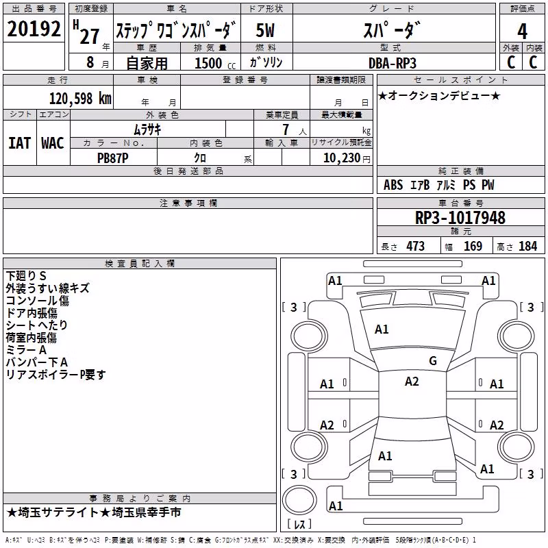HONDA STEPWGN