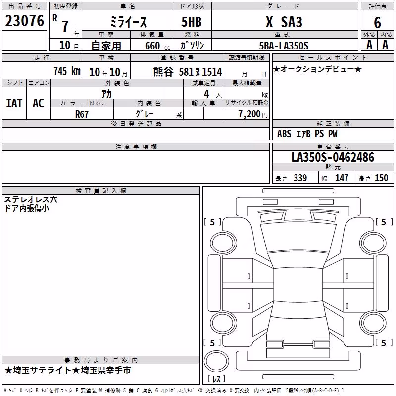 DAIHATSU MIRA E:S