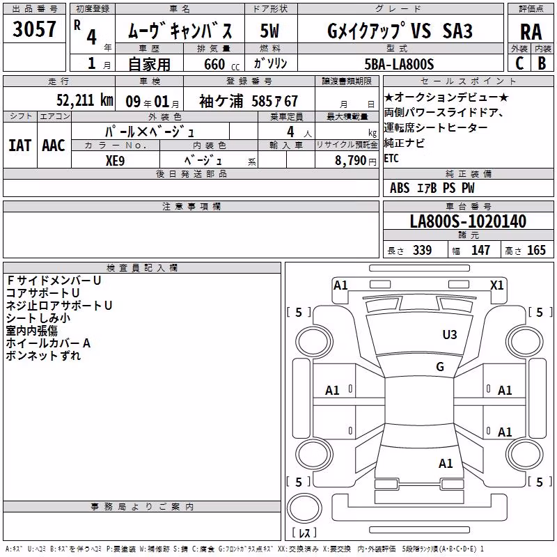 DAIHATSU MOVE CANBUS