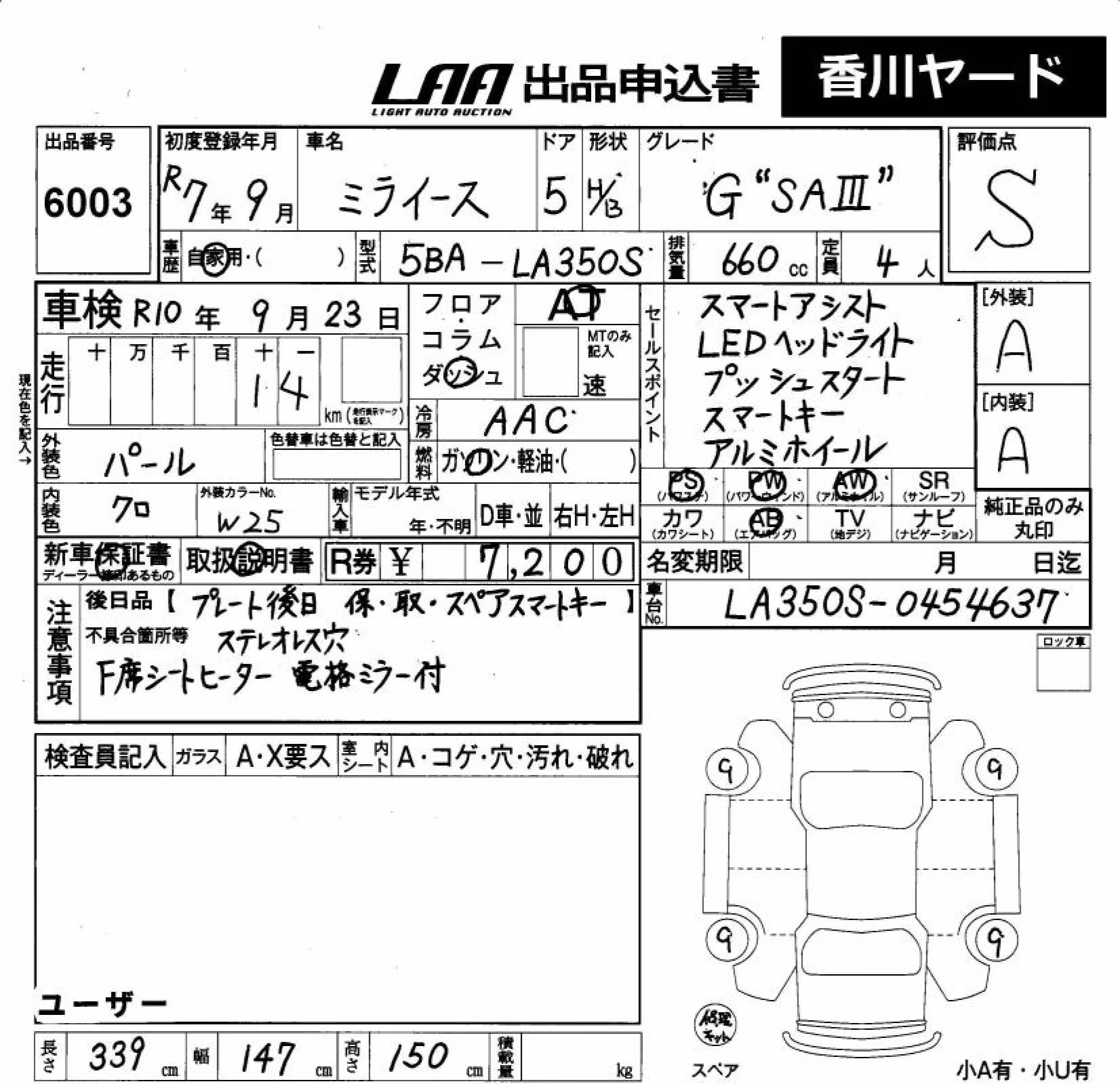 DAIHATSU MIRA E:S