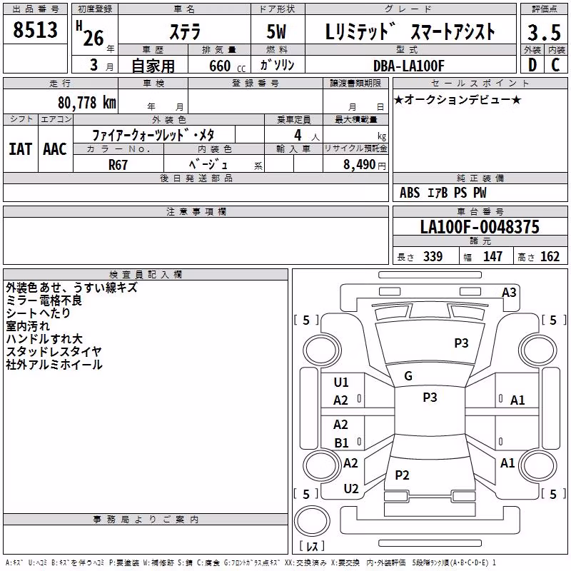 SUBARU STELLA