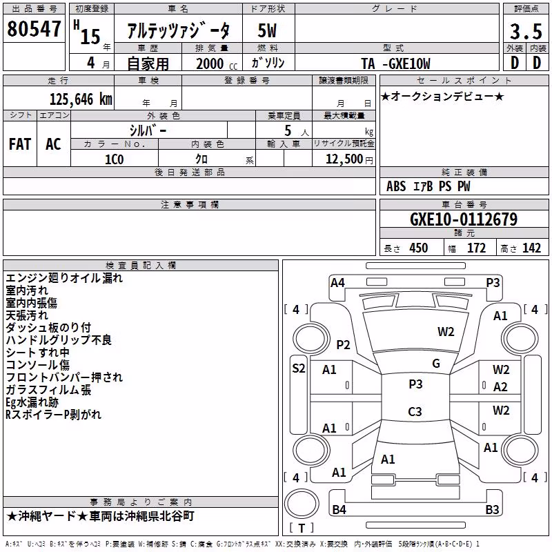 TOYOTA ALTEZZA