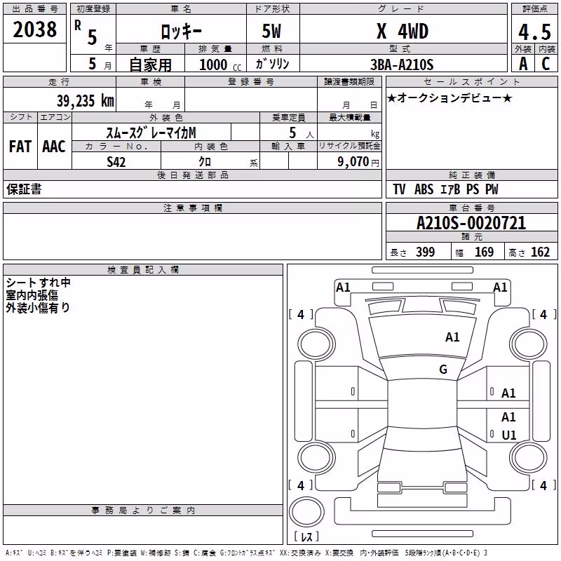 DAIHATSU ROCKY
