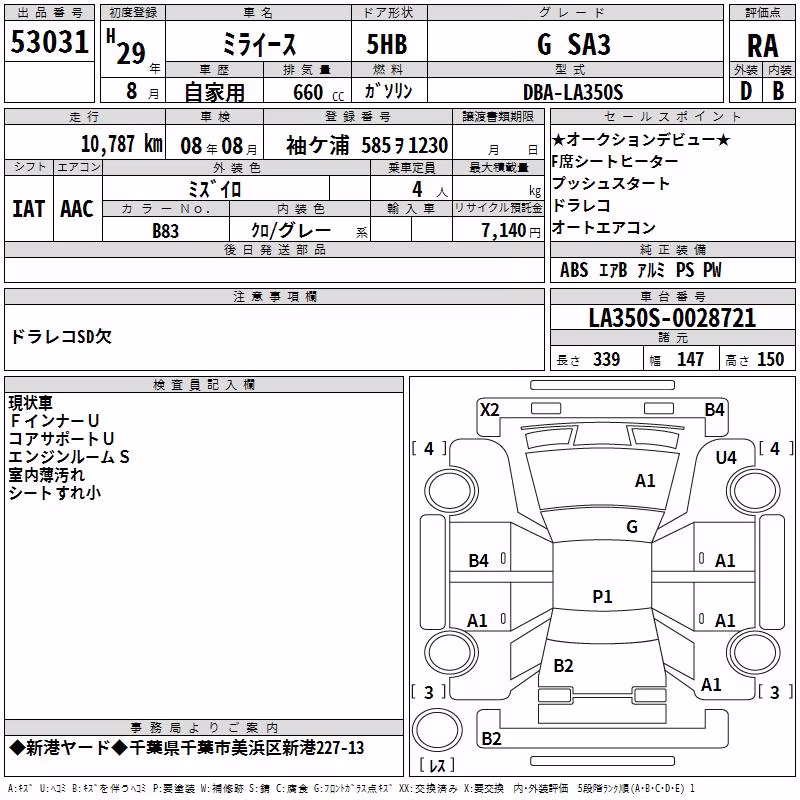 DAIHATSU MIRA E:S