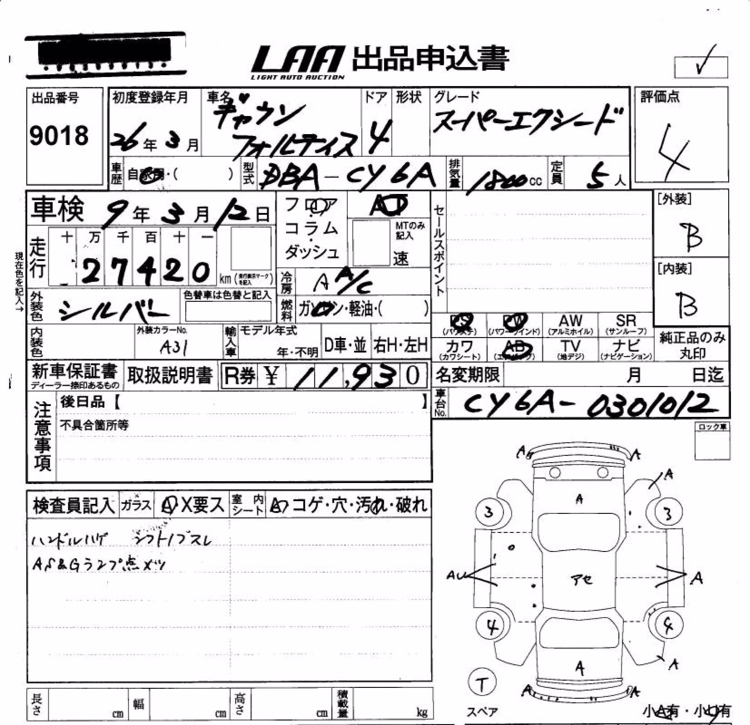 MITSUBISHI GALANT FORTIS