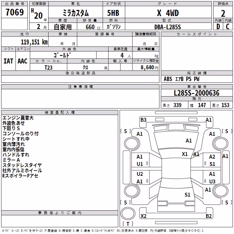 DAIHATSU MIRA