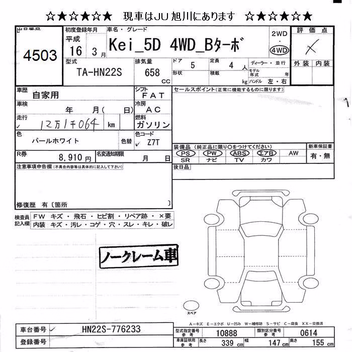 SUZUKI KEI