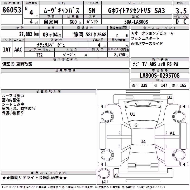 DAIHATSU MOVE CANBUS