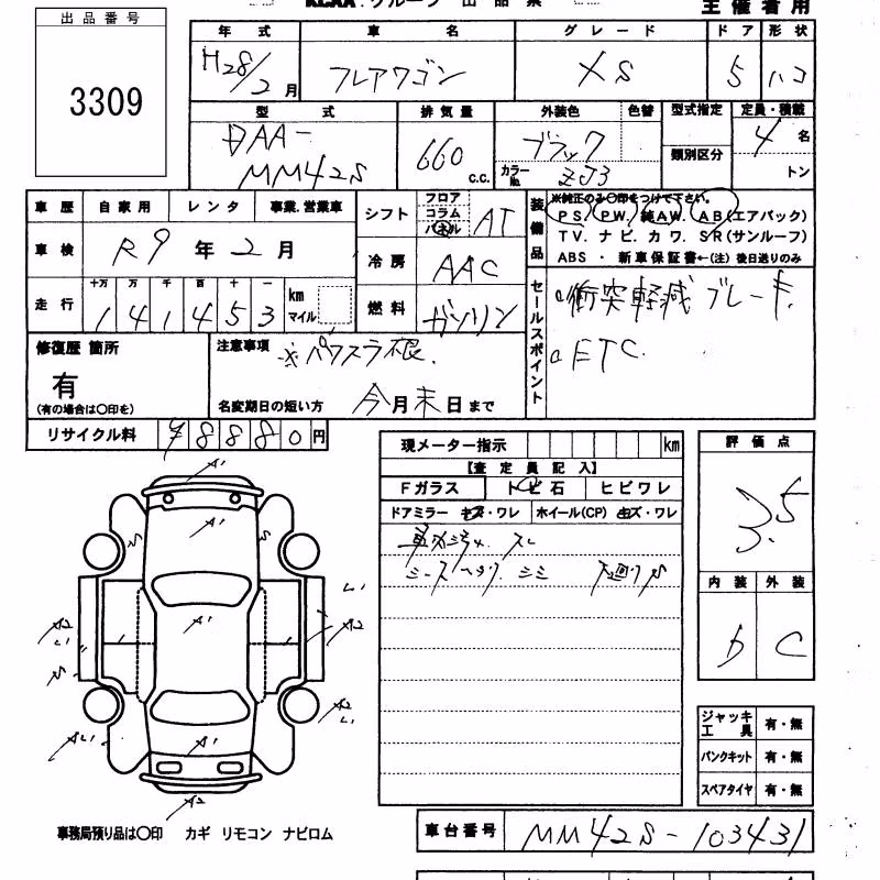 MAZDA FLAIR WAGON