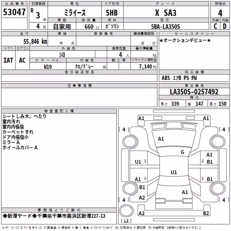 DAIHATSU MIRA E:S