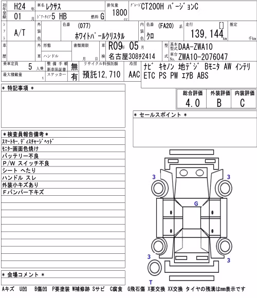 LEXUS CT200H