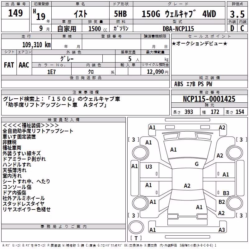 TOYOTA IST