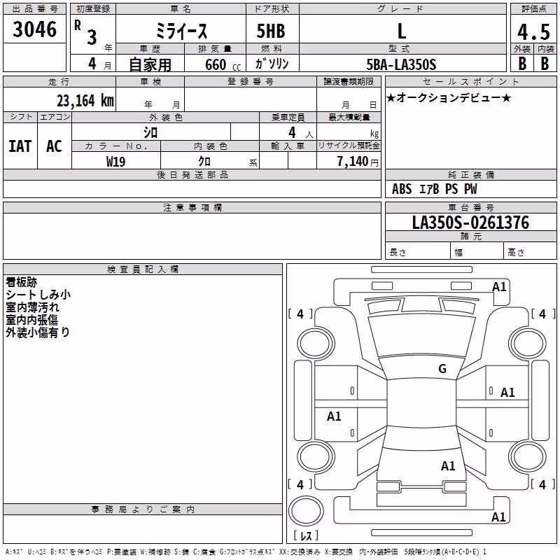DAIHATSU MIRA E:S