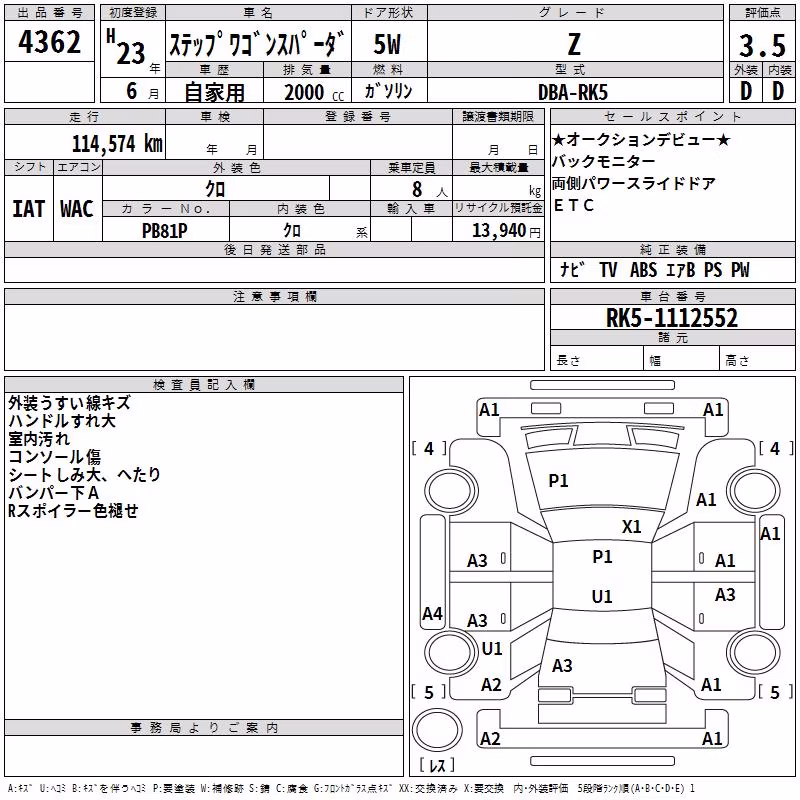 HONDA STEPWGN