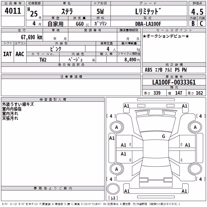 SUBARU STELLA