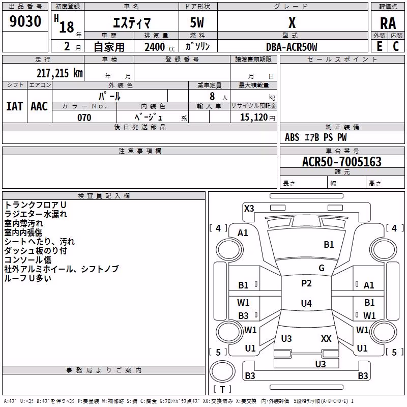 TOYOTA ESTIMA