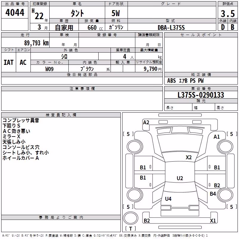 DAIHATSU TANTO