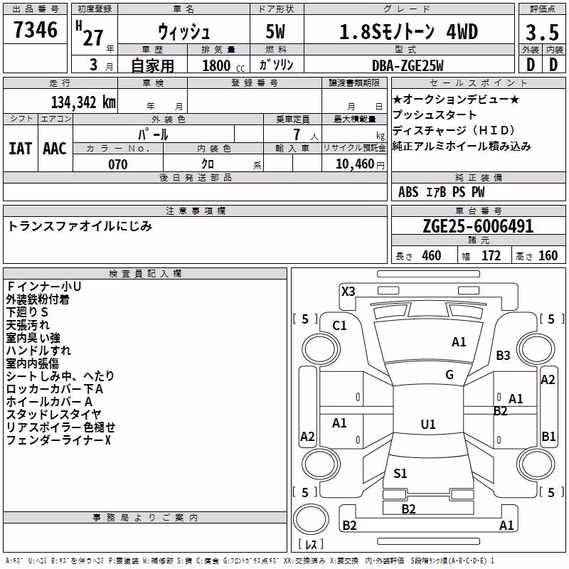 TOYOTA WISH