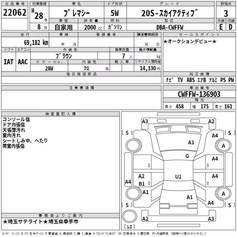 MAZDA PREMACY