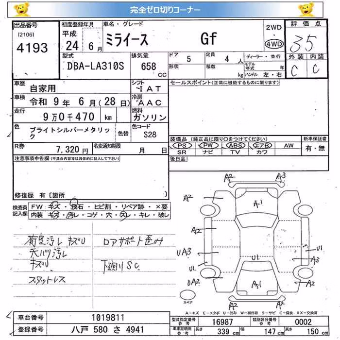 DAIHATSU MIRA E:S