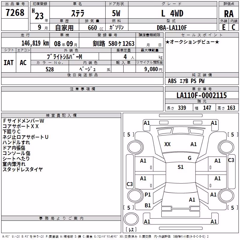 SUBARU STELLA