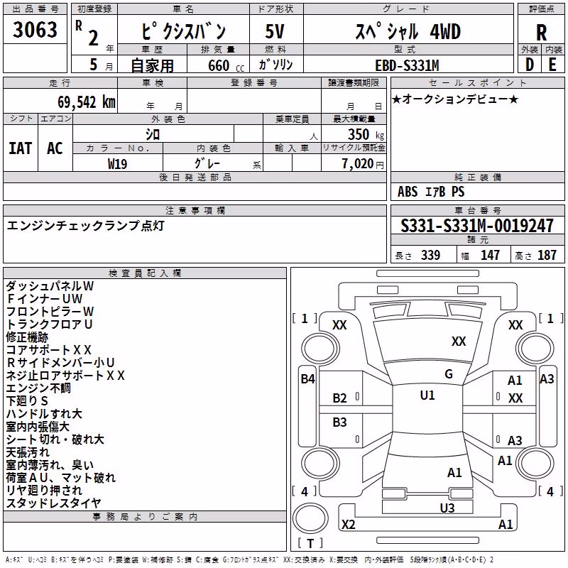 TOYOTA PIXIS VAN