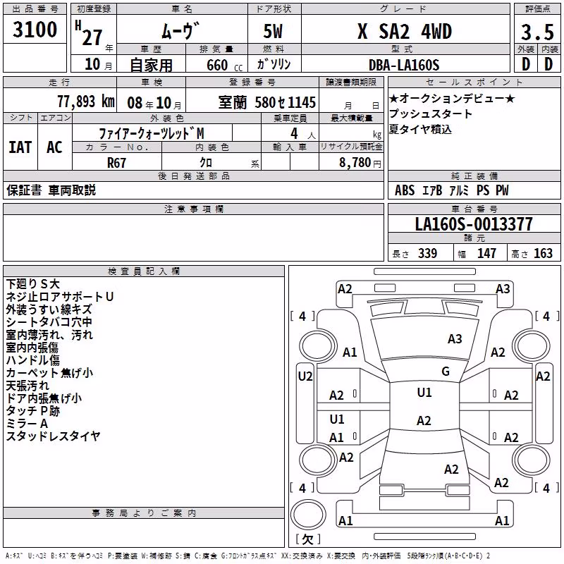 DAIHATSU MOVE