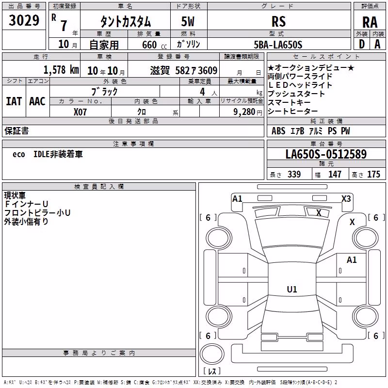 DAIHATSU TANTO