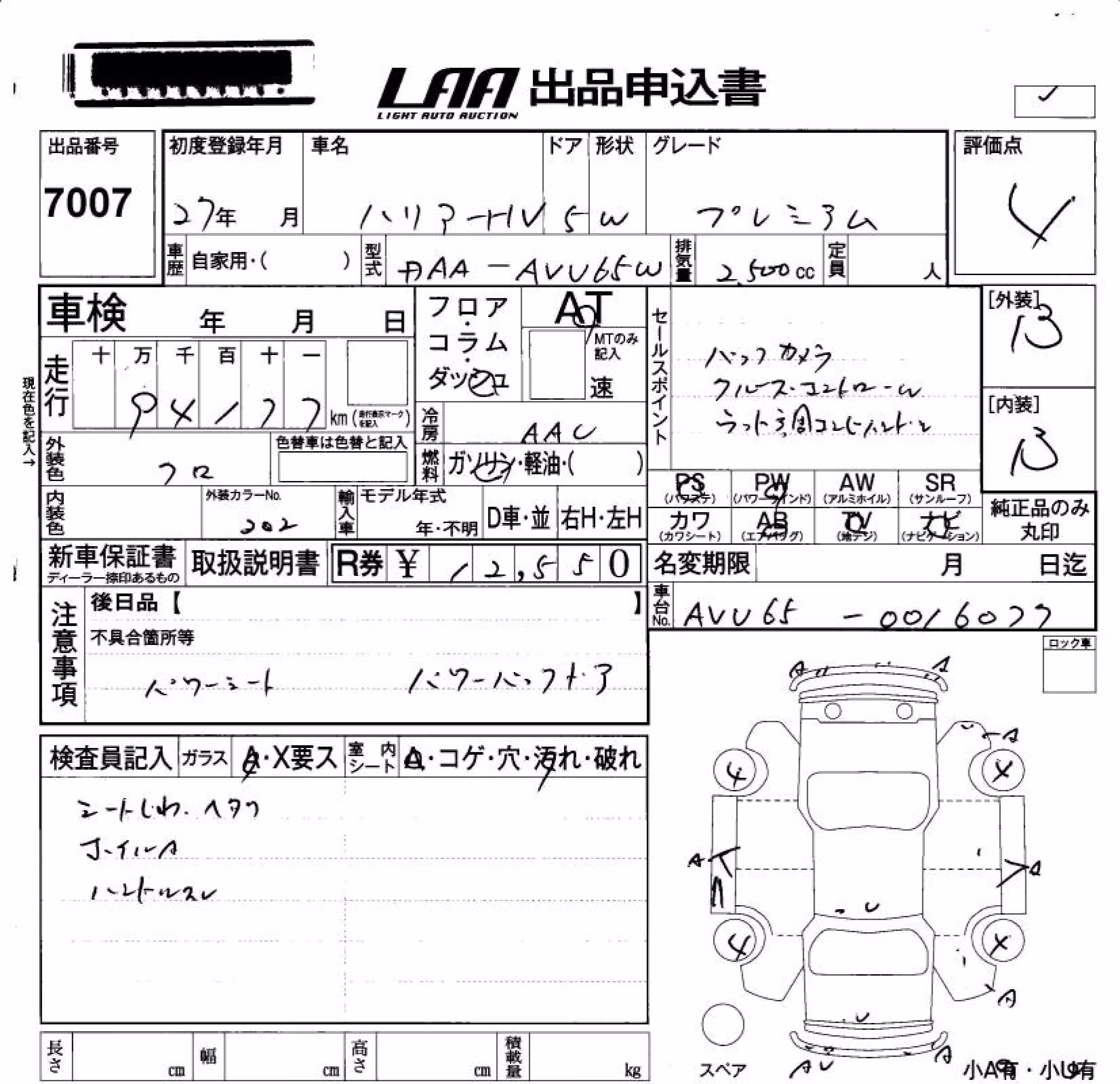 TOYOTA HARRIER