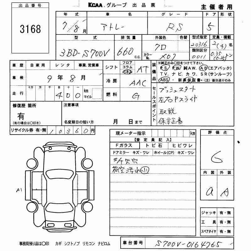 DAIHATSU ATRAI