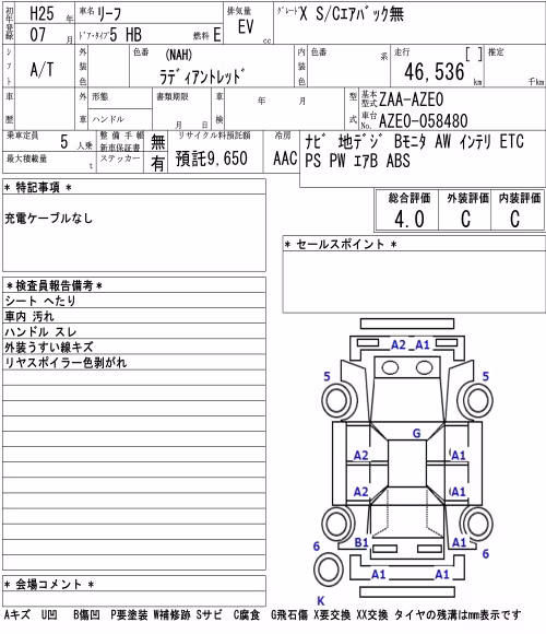 NISSAN LEAF