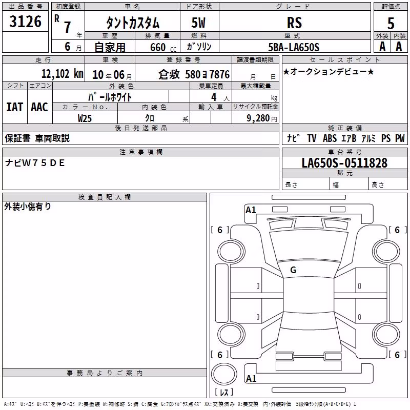 DAIHATSU TANTO