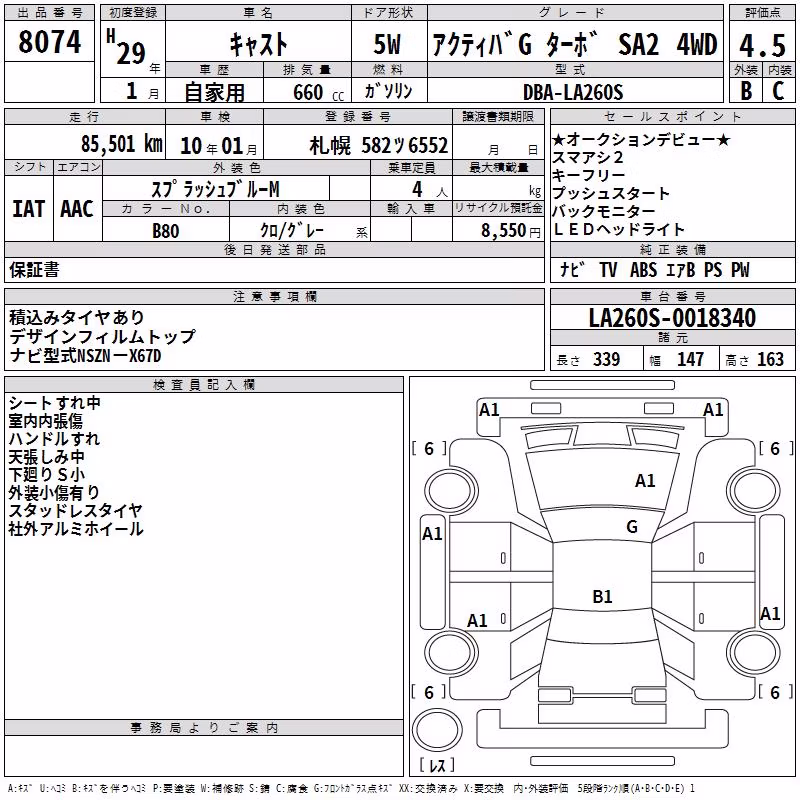 DAIHATSU CAST