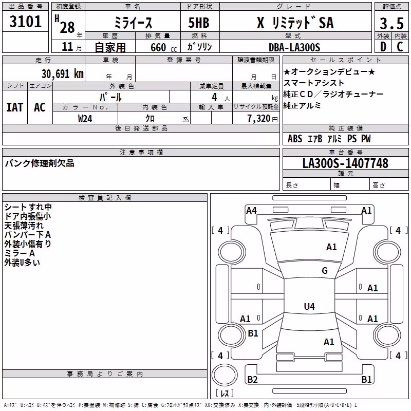 DAIHATSU MIRA E:S