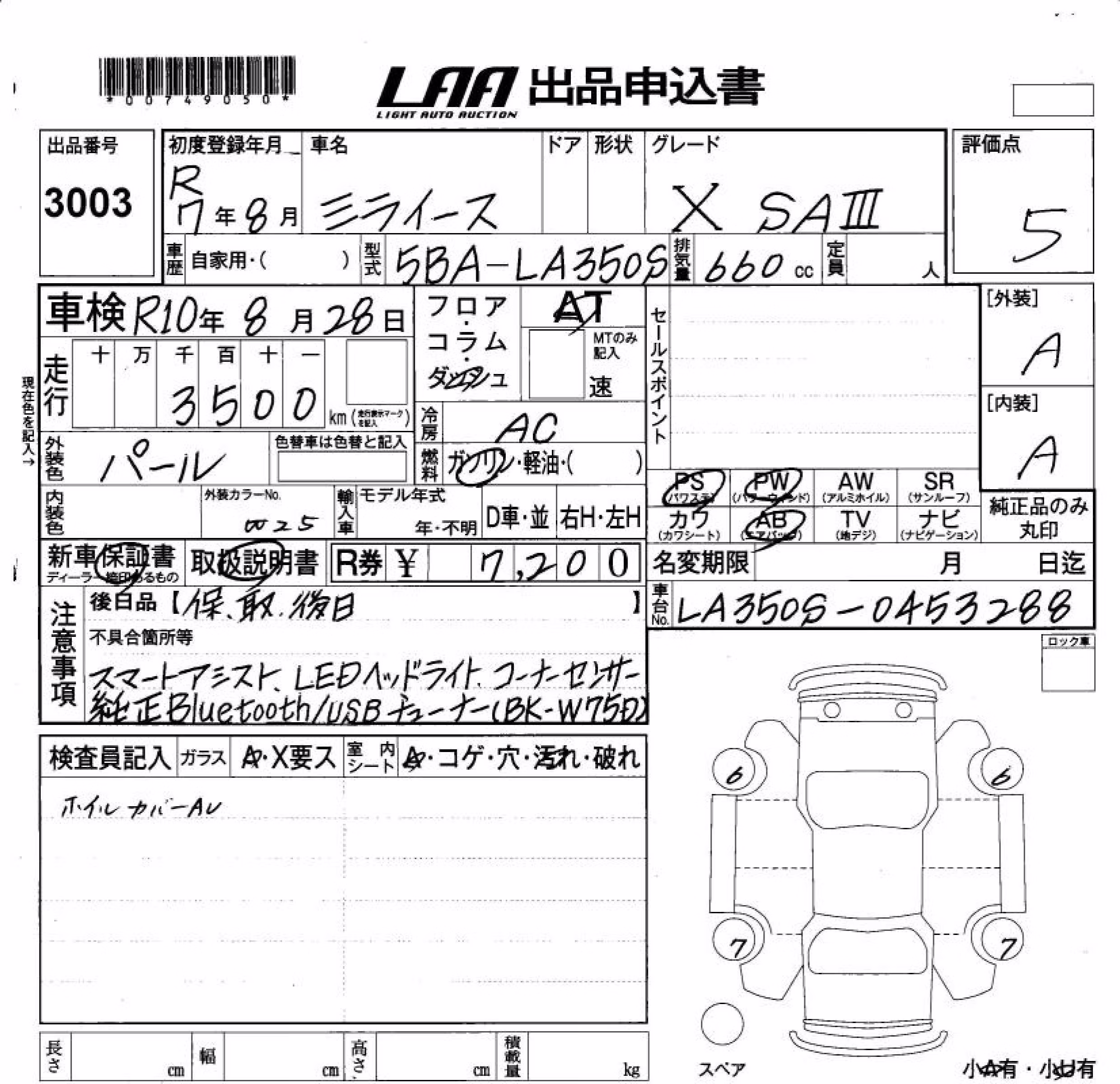 DAIHATSU MIRA E:S