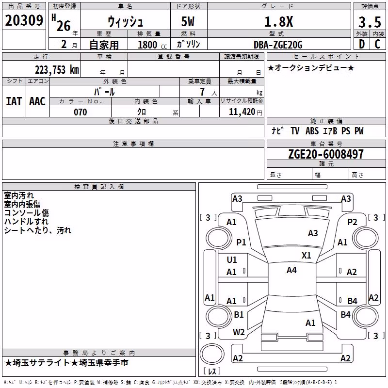 TOYOTA WISH