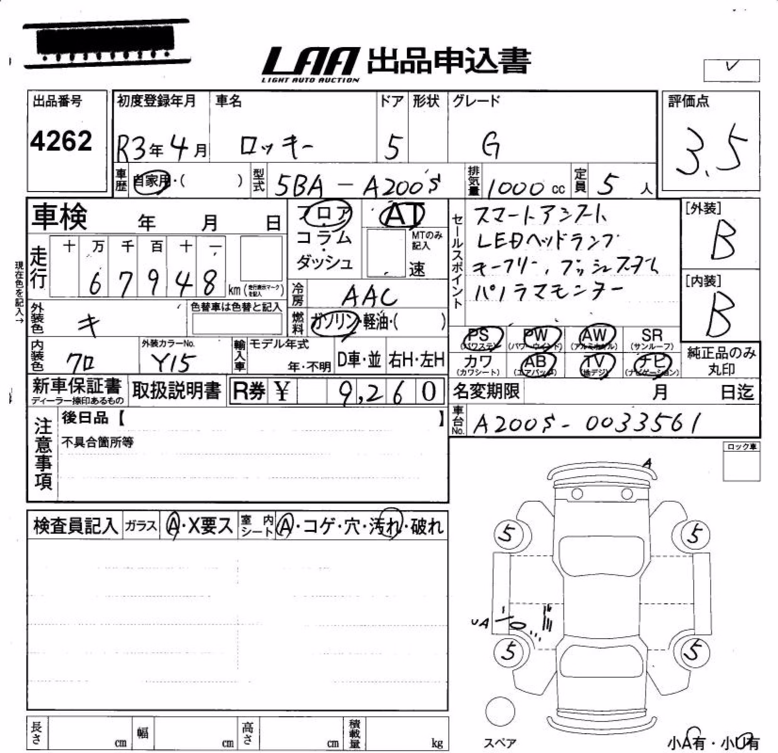DAIHATSU ROCKY