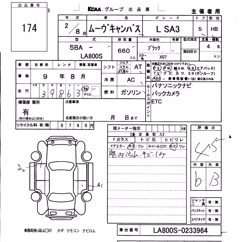 DAIHATSU MOVE CANBUS
